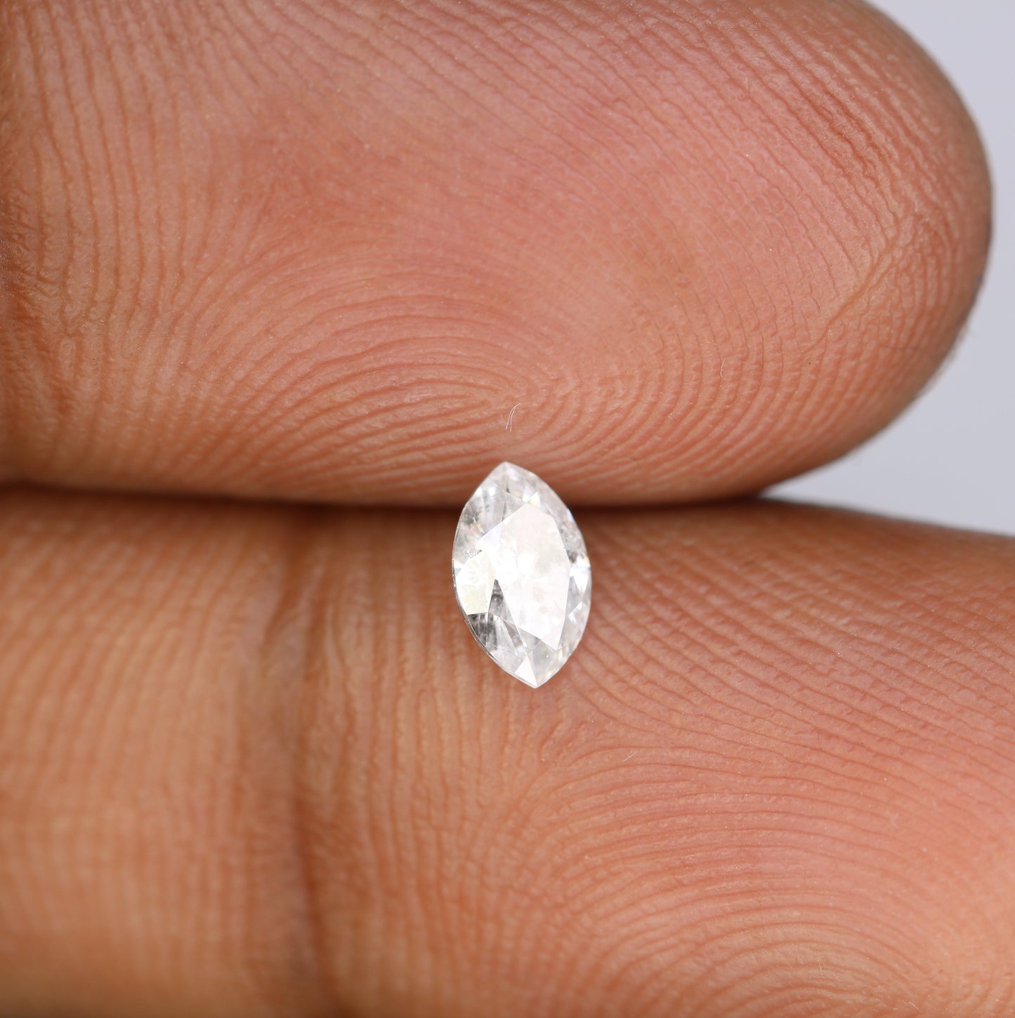 Unique 0.36 CT Marquise Cut Salt & Pepper Diamond | Perfect for Engagement Rings - JayKrishna Diamond