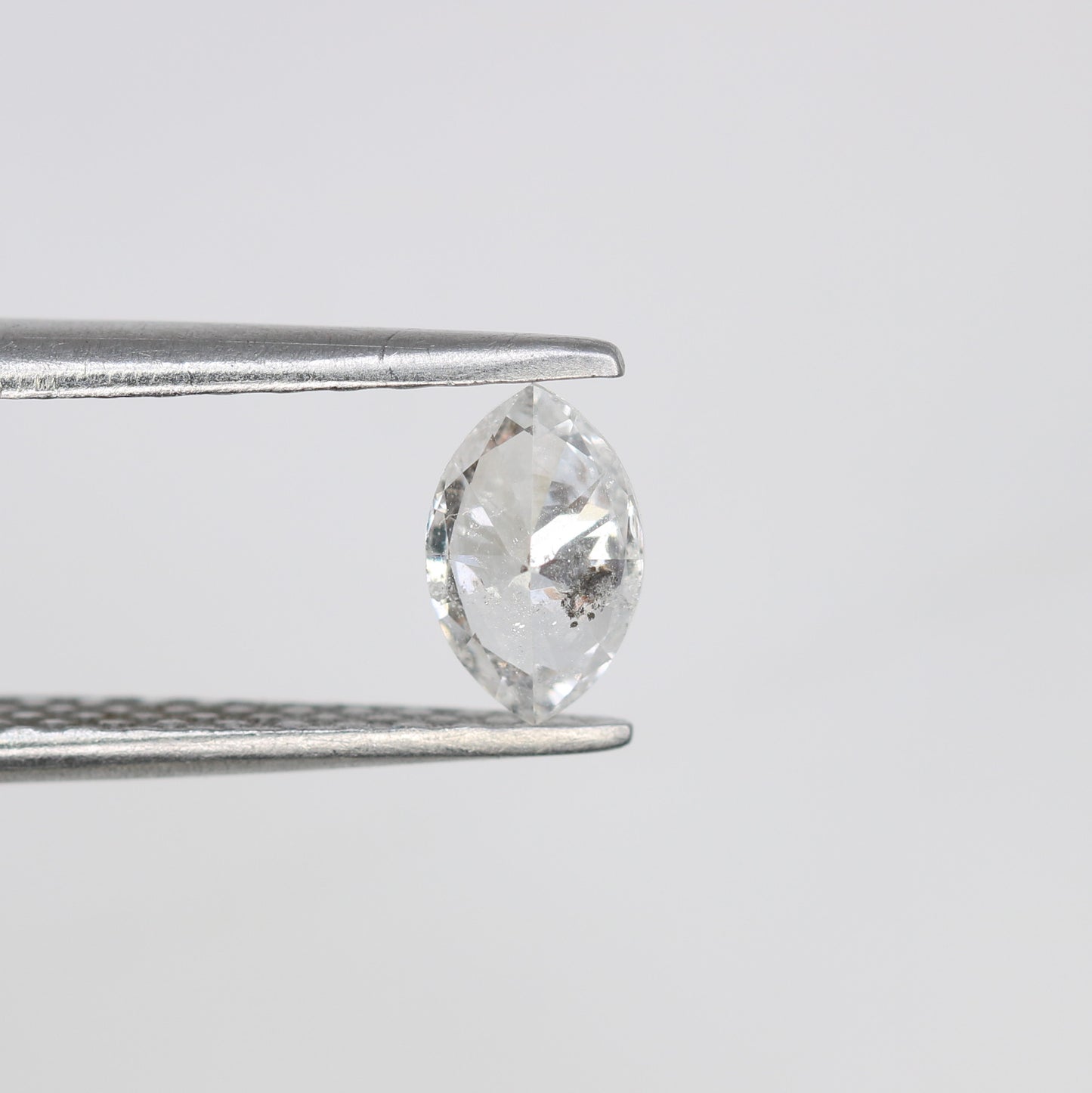 Unique 0.36 CT Marquise Cut Salt & Pepper Diamond | Perfect for Engagement Rings - JayKrishna Diamond