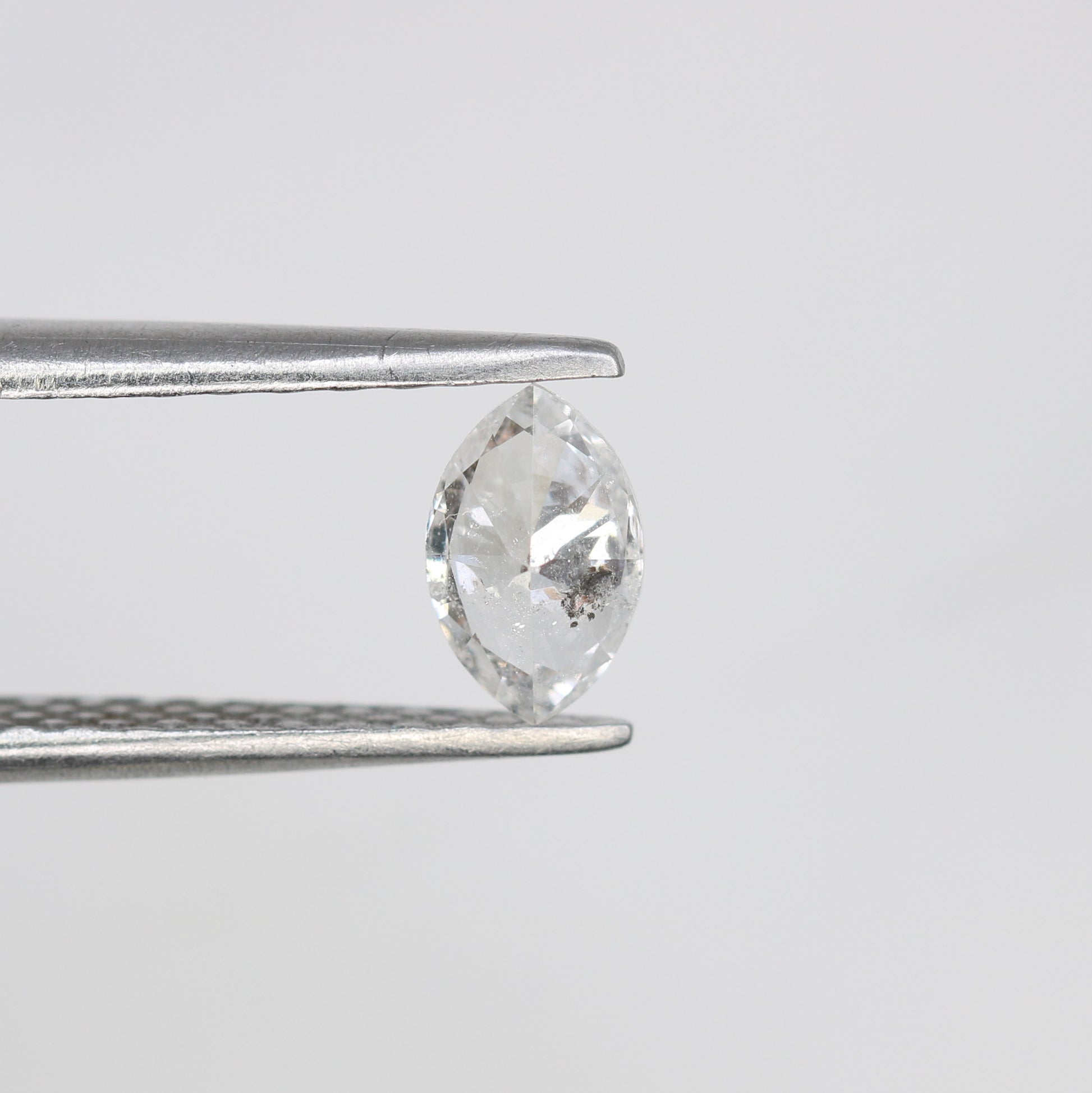 Unique 0.36 CT Marquise Cut Salt & Pepper Diamond | Perfect for Engagement Rings - JayKrishna Diamond
