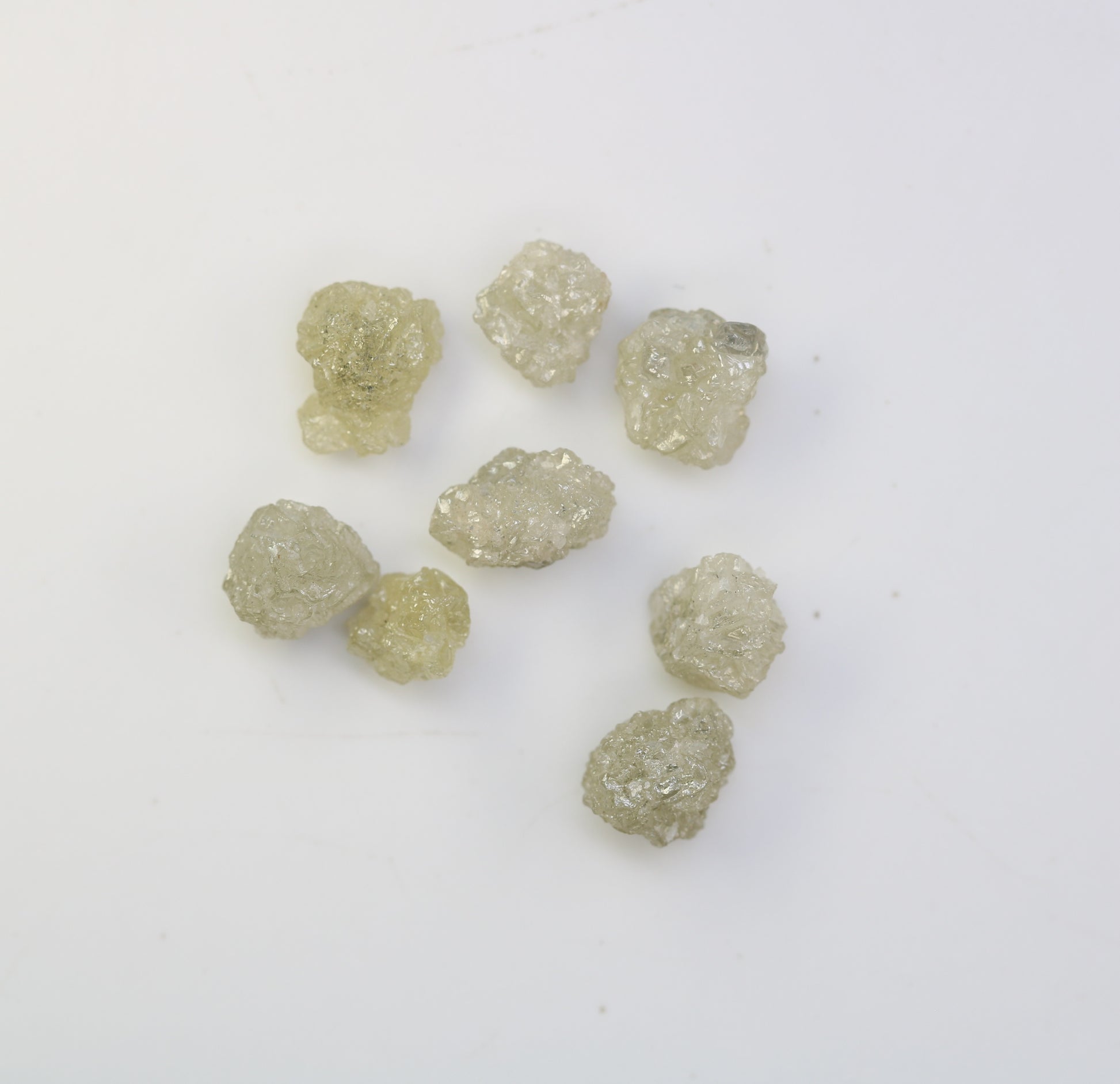 5.71 CT Grey  Rough Irregular Cut Diamond For Engagement Ring - JayKrishna Diamond