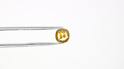 0.67 Carat 5.70 MM Loose Fancy Yellow Cushion Shaped Diamond for Promise Ring - Unique Gemstone for Custom Jewelry Designs
