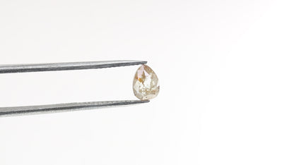 0.59 CT Pear-Shaped Peach Diamond – Stunning Gem for Halo Setting Rings and Perfect Valentine’s Gift for Girlfriend