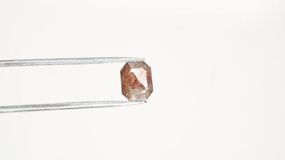 1.25 CT Red Pear Emerald Shape Diamond For Anniversary Necklace | Customize Jewelry | Natural Loose Diamond | Emerald Diamond Ring