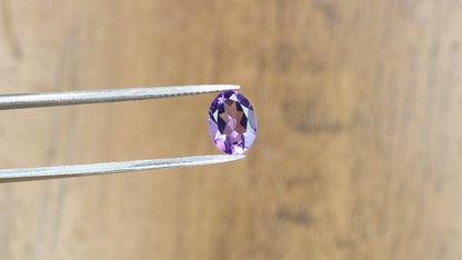 1.01 CT 8.40 MM Purple Amethyst Oval Cut Loose Gemstone For Engagement Ring